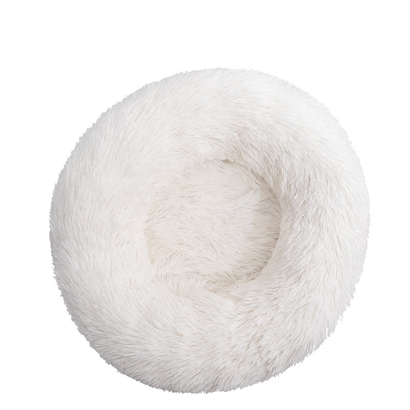 Round Cotton Pet Winter Warm Sleeping Bed: A Cozy Retreat for Your Furry Friend