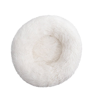 Round Cotton Pet Winter Warm Sleeping Bed: A Cozy Retreat for Your Furry Friend