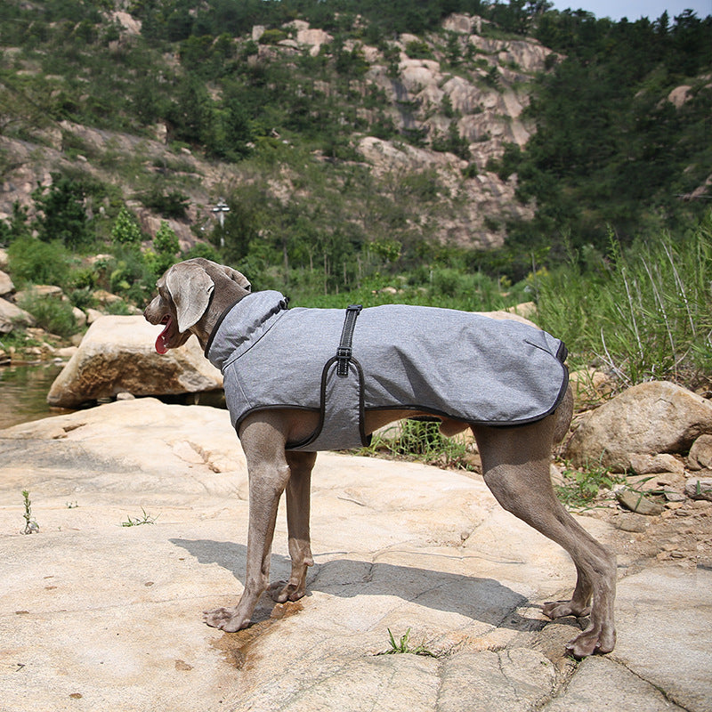 Warm Waterproof Pet Shell Jacket For Winter